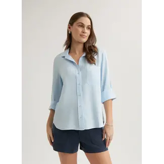 Bella Dahl SHIRT TAIL BUTTON DOWN CLW