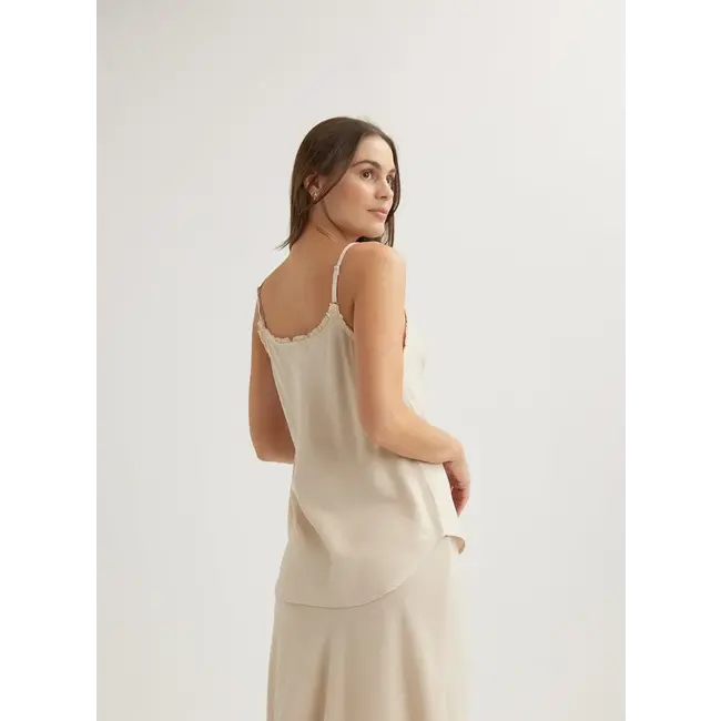 Bella Dahl FRAYED CAMI LNSND