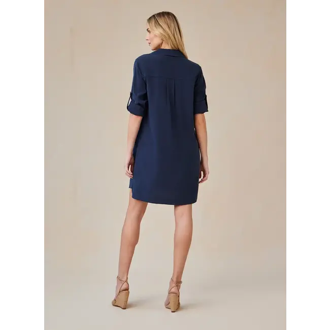 Bella Dahl LONG SLEEVE A-LINE DRESS ENSEA