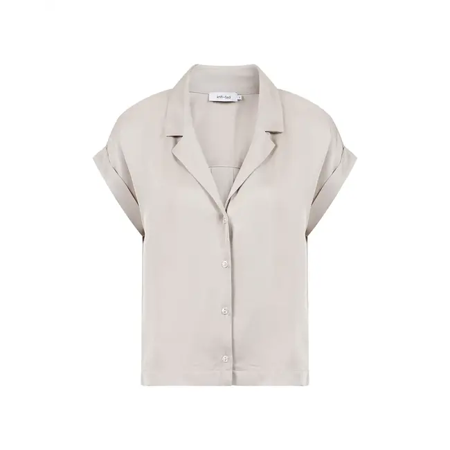 KNIT-TED VALENTINA BLOUSE SAND