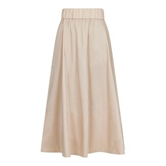 Neo Noir YARA POPLIN SKIRT DARK SAND