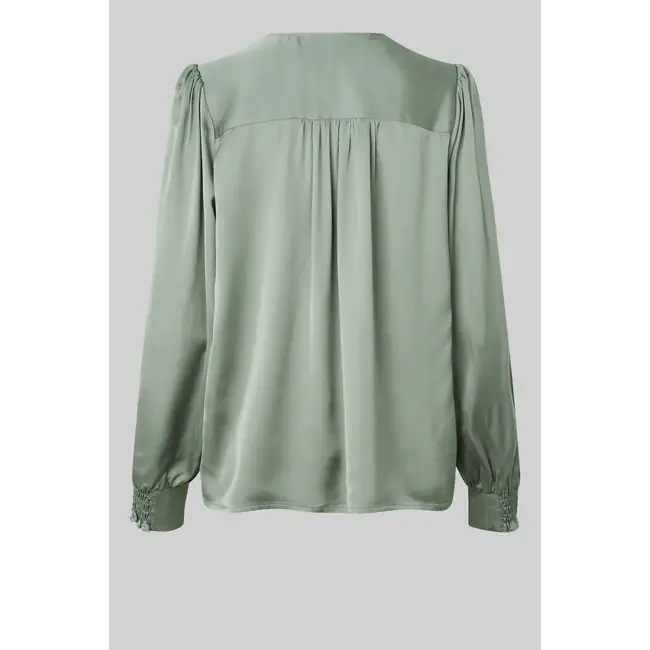 Second Female BARRI BLOUSE AGAVE GREEN