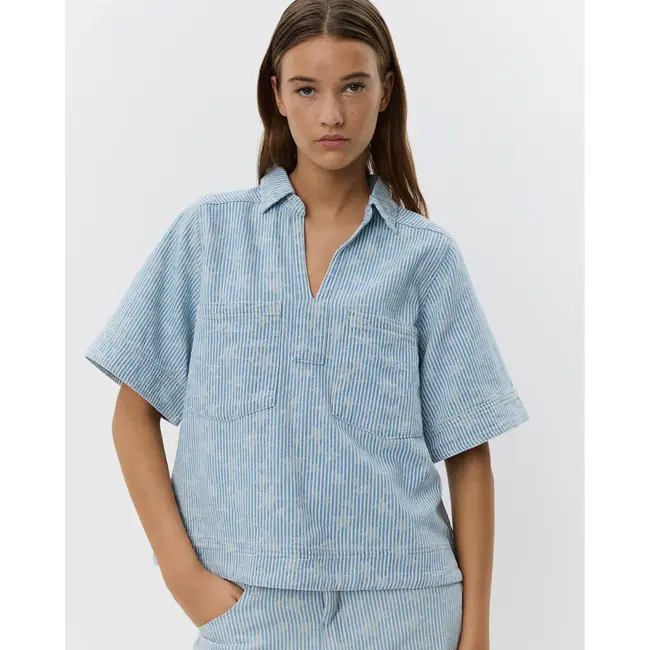 Sofie Schnoor GIANNASW BLOUSE LIGHT BLUE