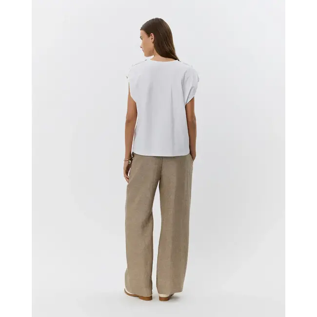 Sofie Schnoor BAYSW T-SHIRT WHITE GOLD