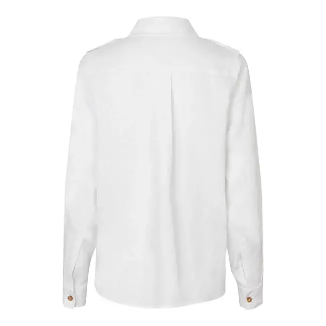 Dea Kudibal KARENSDEA NS SHIRT NAT. WHITE