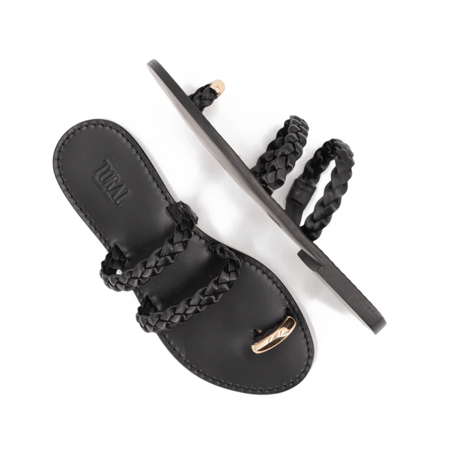 Toral TL-CRETA TRENZA NAPPA 7 NEGRO