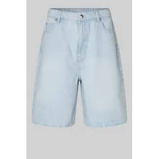 Second Female FIRA BERMUDA SHORTS LIGHT DENIM BLUE