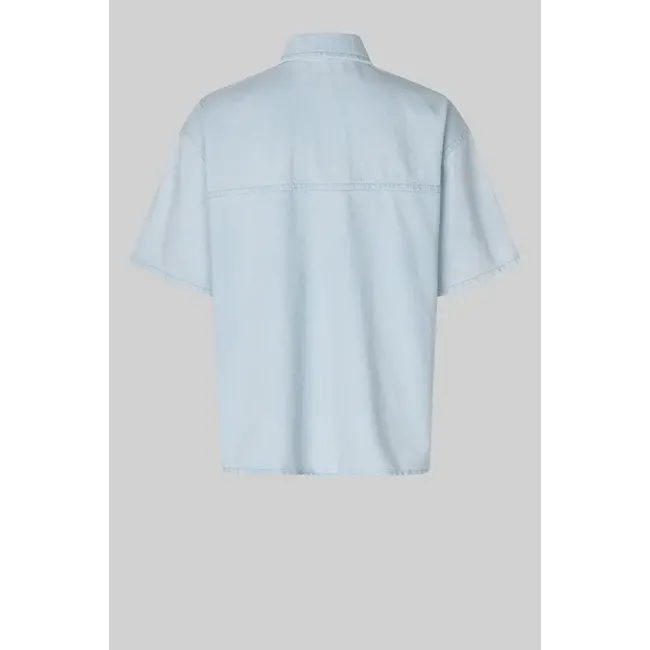 Second Female FIRA SHIRT LIGHT DENIM BLUE