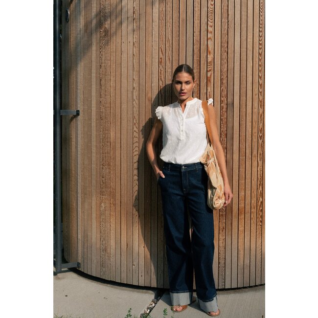 Pieszak PD-GILLY FRENCH JEANS WASH RAVENNA RINSE DENIM