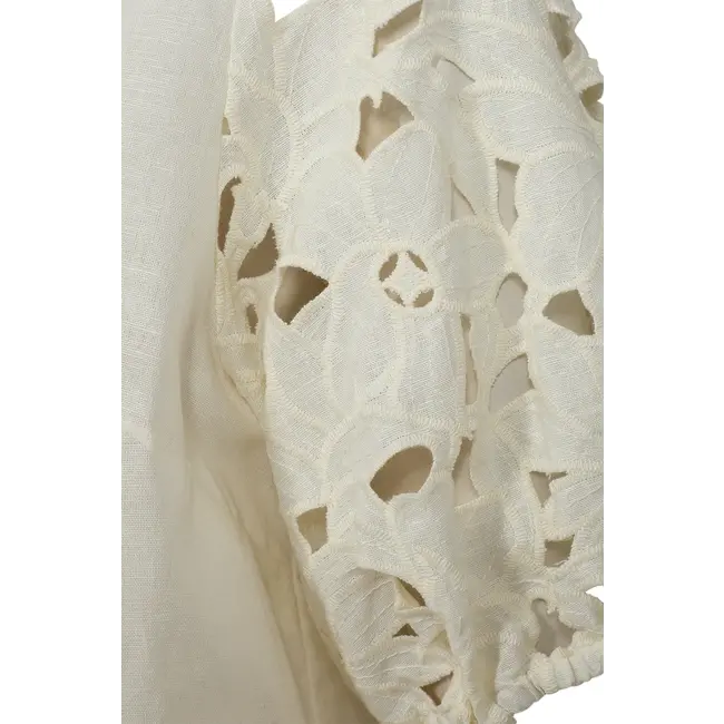 Pieszak PD-PINA MIX SS SHIRT ECRU