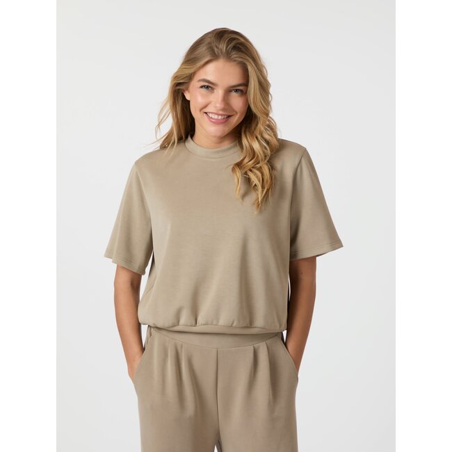 Neo Noir CLOVE SOFT TEE TAUPE