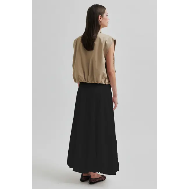 Second Female VIKTORIA BALLOON SKIRT BLACK