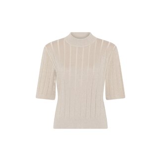 Bruuns Bazaar ANEMONESBBGLADY KNIT SAND WITH LUREX
