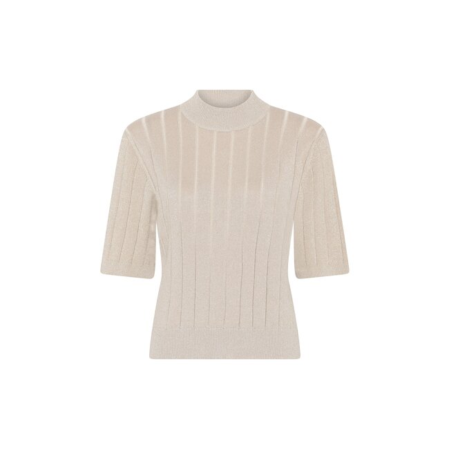 Bruuns Bazaar ANEMONESBBGLADY KNIT SAND WITH LUREX