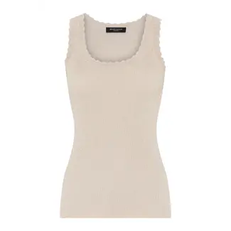 Bruuns Bazaar ANEMONESBBWELDA KNIT TOP SAND WITH LUREX