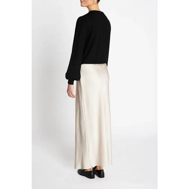 Bruuns Bazaar ACACIABBJOANELLE SKIRT SILVER CLOUD