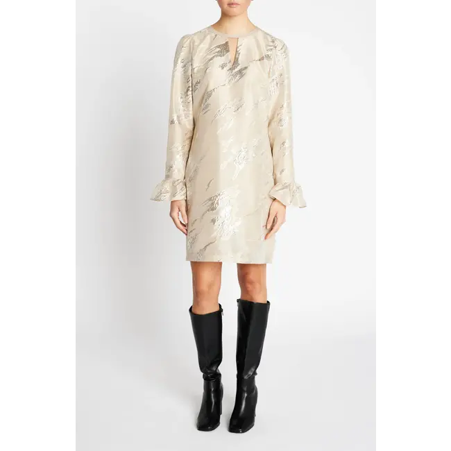 Bruuns Bazaar PLANTAGOBBTHENI DRESS LIGHT GOLD