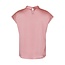 Neo Noir FLEUR DRAPY SATIN BLOUSE LIGHT PINK