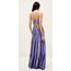 Ba&sh ROBE WASTA VIOLET