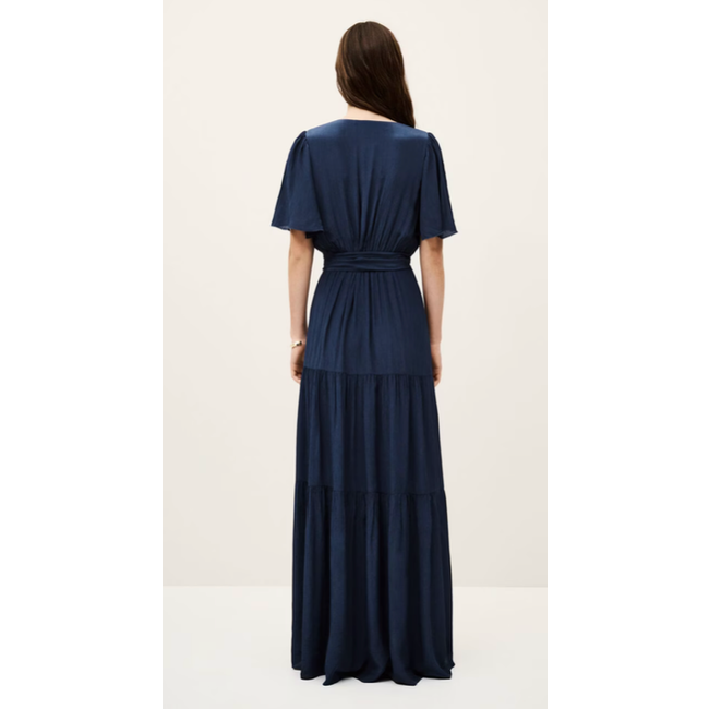 Ba&sh ROBE NATALIA BLEUNUIT