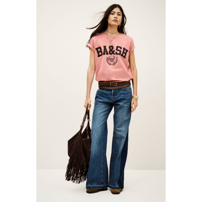Ba&sh T-SHIRT IONI ROSE
