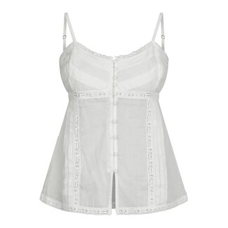 Neo Noir NIMISSA S VOILE TOP WHITE