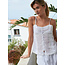 Neo Noir NIMISSA S VOILE TOP WHITE