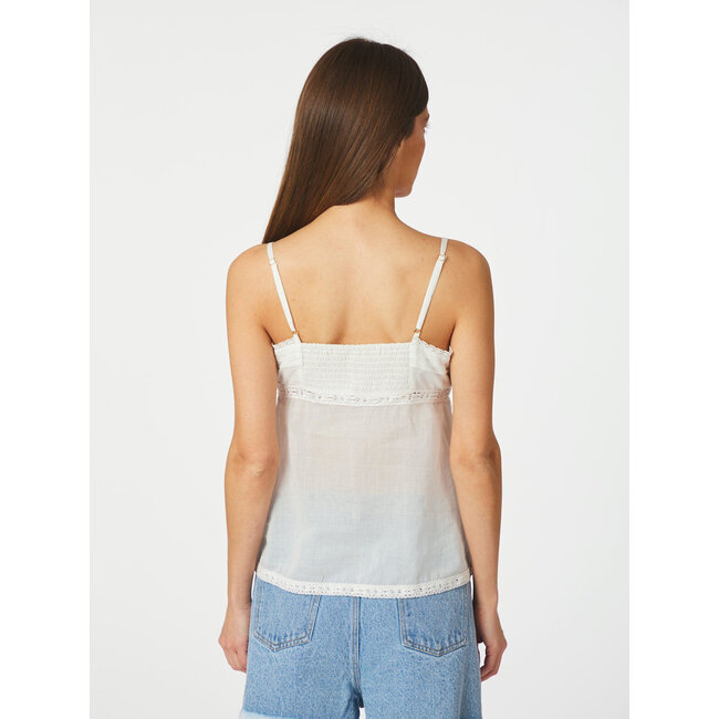 Neo Noir NIMISSA S VOILE TOP WHITE