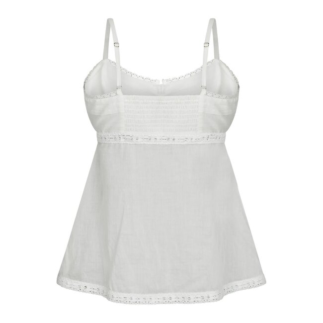 Neo Noir NIMISSA S VOILE TOP WHITE