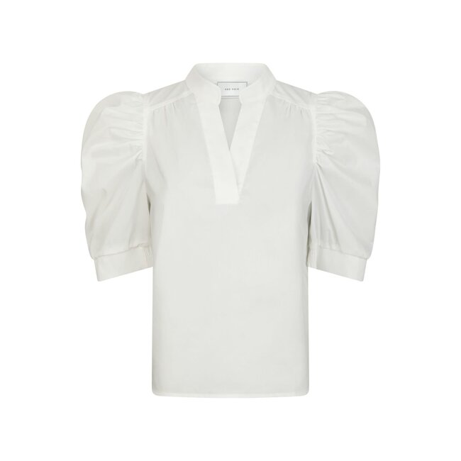 Neo Noir ROELLA POPLIN BLOUSE WHITE