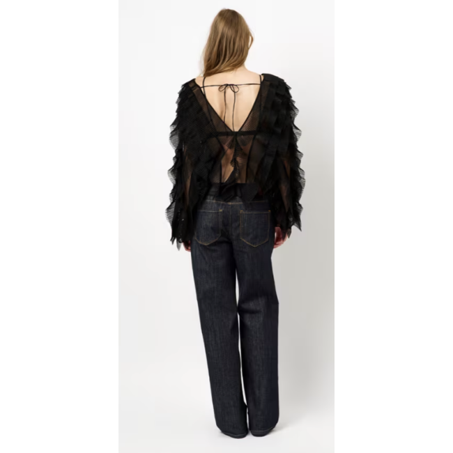 Dante 6 PHORA TULLE RUFFLED TOP 9000