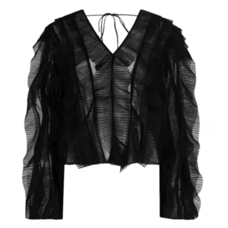 Dante 6 PHORA TULLE RUFFLED TOP 9000