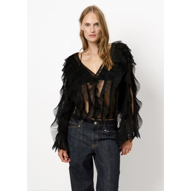 Dante 6 PHORA TULLE RUFFLED TOP 9000