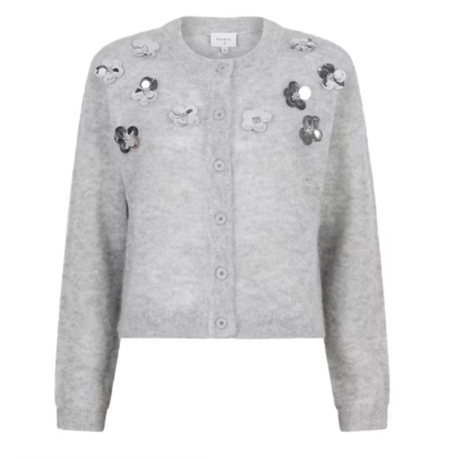 Dante 6 FAWN SEQUIN CARDIGAN 9350