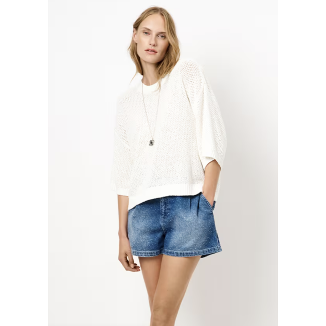 Dante 6 FLYNN RHINESTONE DENIM SHORTS 4700