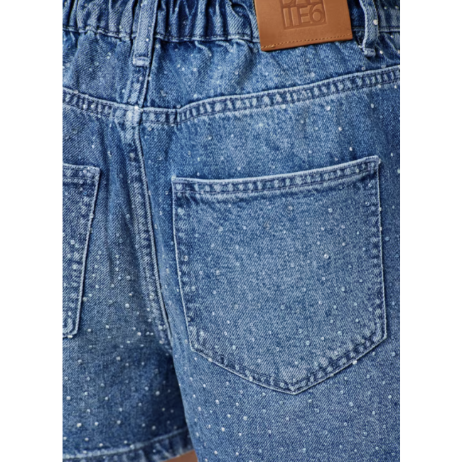 Dante 6 FLYNN RHINESTONE DENIM SHORTS 4700