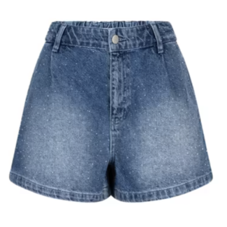 Dante 6 FLYNN RHINESTONE DENIM SHORTS 4700