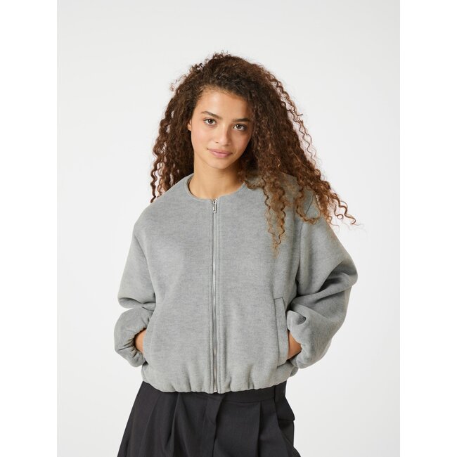 Neo Noir HOFF BALLOON JACKET GREY MELANGE