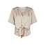 Neo Noir CASADIA HEAVY SATEEN BLOUSE CHAMPAGNE