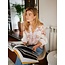 Neo Noir ROSELLE ARTIST PAISLEY BLOUSE IVORY