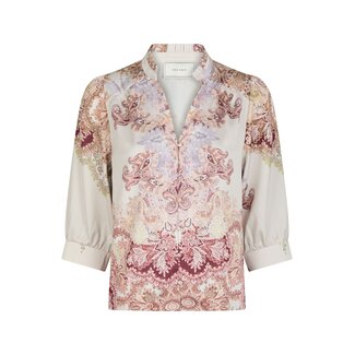 Neo Noir ROSELLE ARTIST PAISLEY BLOUSE IVORY