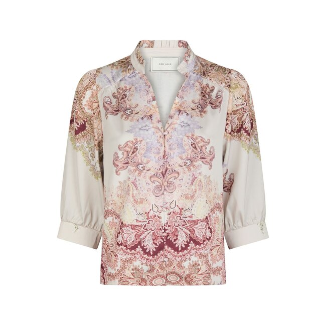 Neo Noir ROSELLE ARTIST PAISLEY BLOUSE IVORY