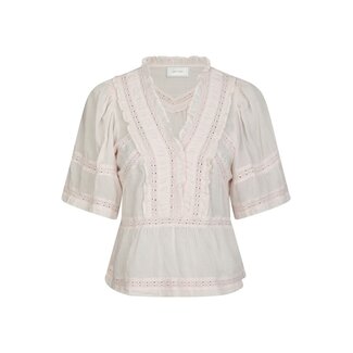 Neo Noir EVIENNE S VOILE TOP LIGHT PINK