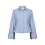 Neo Noir ROSA MINI STRIPE SHIRT BLUE