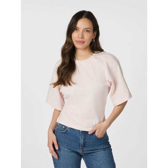 Neo Noir ASHA BOXY TEE LIGHT PINK
