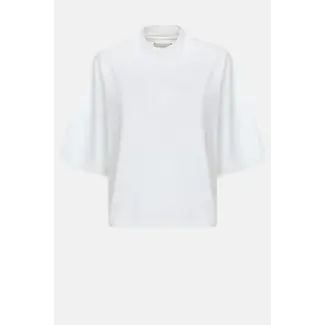 Ame antwerp MEMBER WHITE HIGH NECK SHIRT WHOO