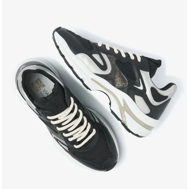 Via Vai VESPER DUE CROSS COMBI NERO