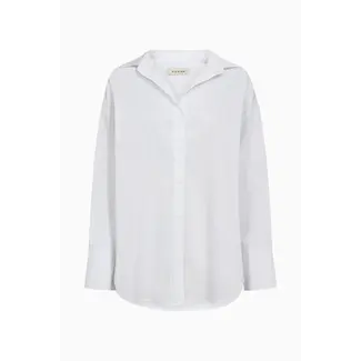 Pieszak PD-NYLA POPLIN SHIRT OPTICAL WHITE