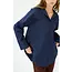 Pieszak PD-NYLA POPLIN SHIRT MIDNIGHT NAVY