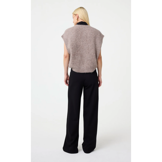 KNIT-TED CONSTANZE CARDIGAN MOCCA